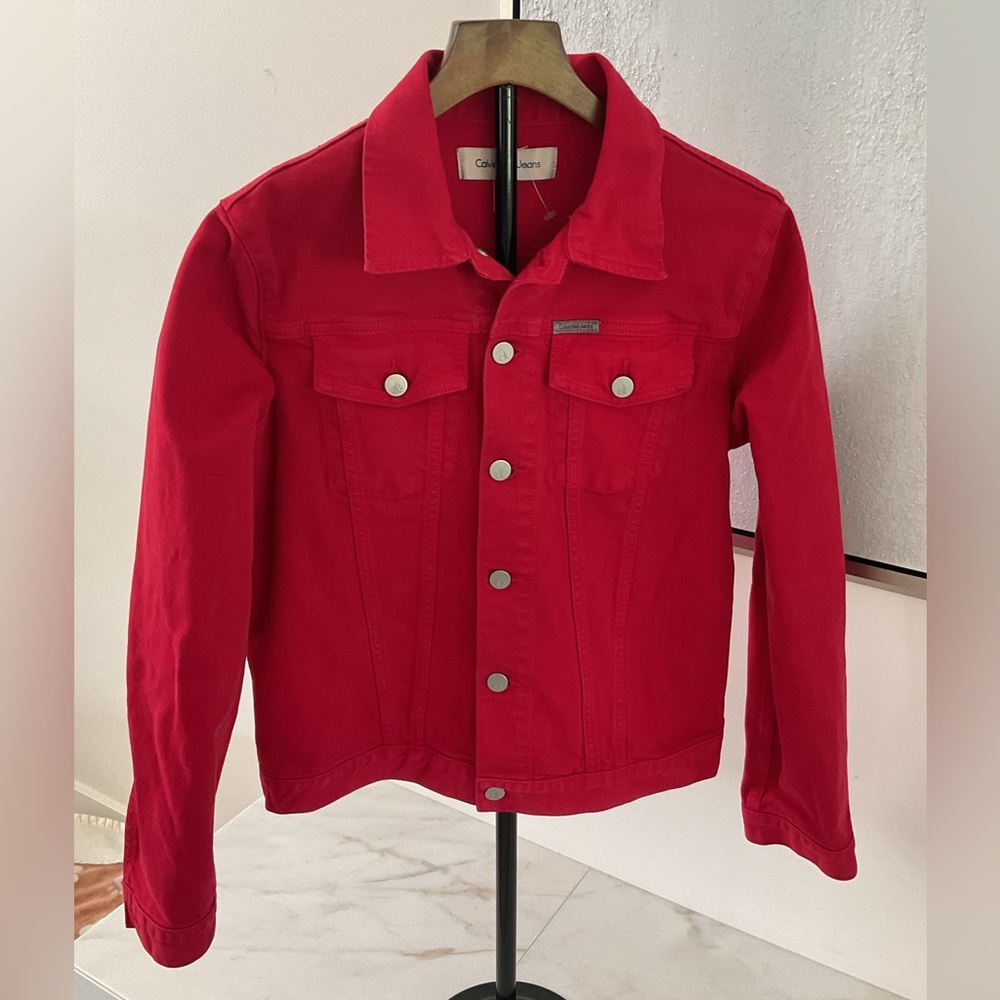 Calvin Klein Jeans Red Jacket